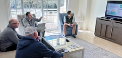 Photo of a one-on-one meeting