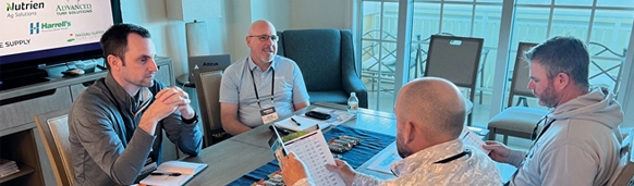 Photo of a one-on-one meeting