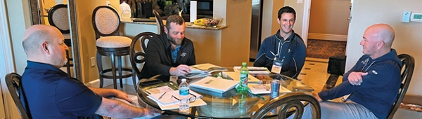 Photo of a one-on-one meeting