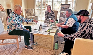 Photo of a one-on-one meeting